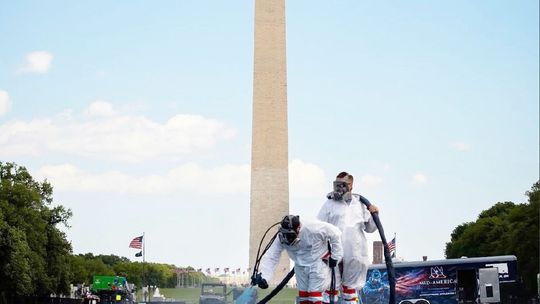 Atoka Companies Help Restore Lincoln Memorial Reflecting Pool