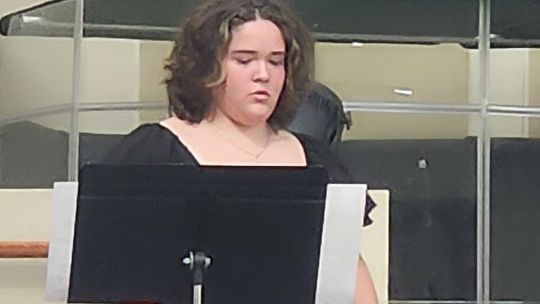 Atoka Junior Performs Solo at OBU Honor Band