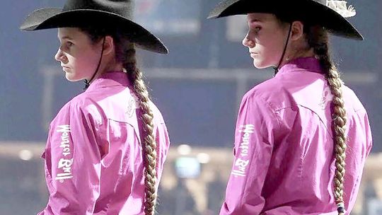 Cowgirl Bull Riders Add Flair