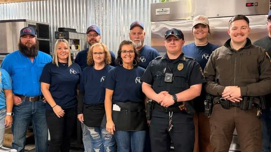 Local Law Enforcement Swaps Badges for Aprons to Support Special Olympics