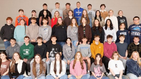 Tushka High School Recognizes National Honor Society Students
