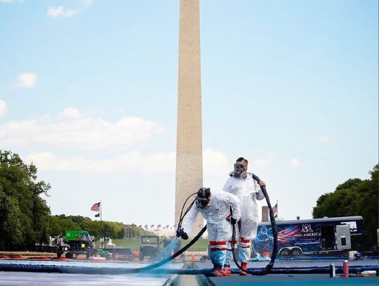 Atoka Companies Help Restore Lincoln Memorial Reflecting Pool