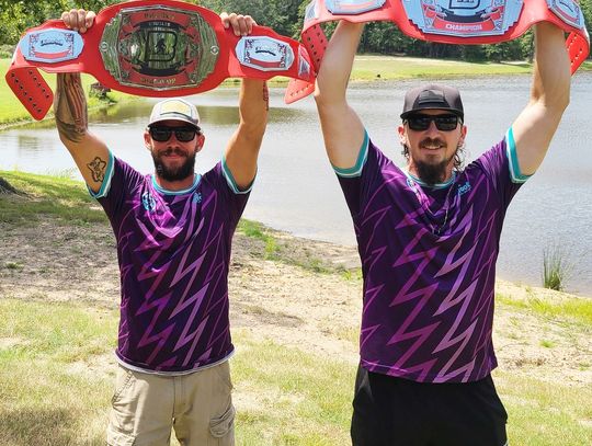 Atoka Duo Wins State Disc Golf Doubles Championship