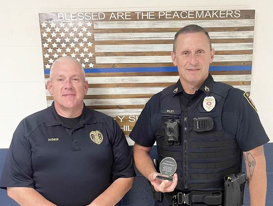 Atoka Police Sergeant James Riley