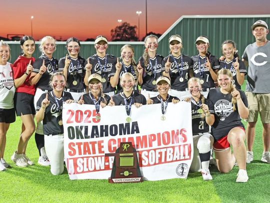 Caney Lady Cougars Win State Championship
