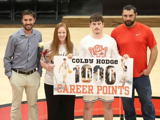 Caney Senior Colby Hodge