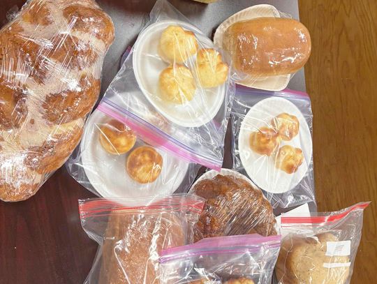 Completed bread projects