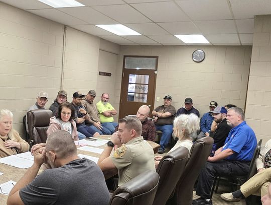 County Fire Chiefs Meet with County Commissioners for Annual Report County Fire Chiefs Meet with County Commissioners for Annual Report