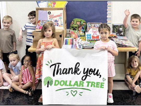 New school supplies donated
