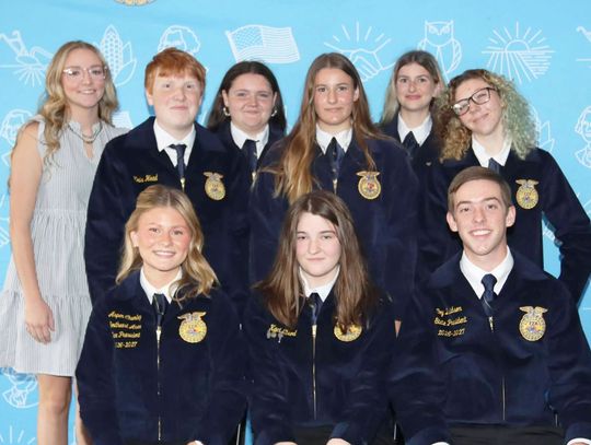Stringtown FFA Officers Sharpen Skills at Southeast Area COLT Conference