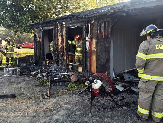 Structure fire caused significant damage