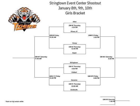 Teams to Open 2026 with Tournaments