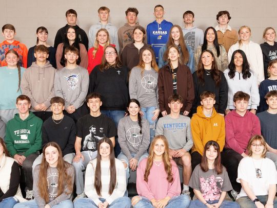 Tushka High School Recognizes National Honor Society Students