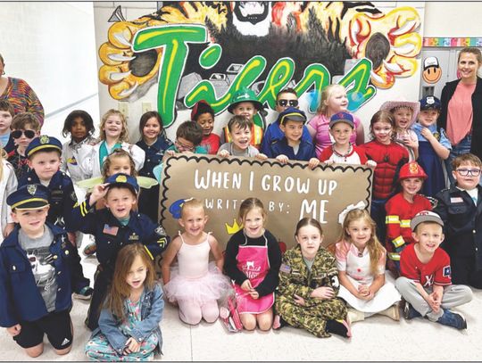Tushka Kindergarten Students Publish Career-Themed Book