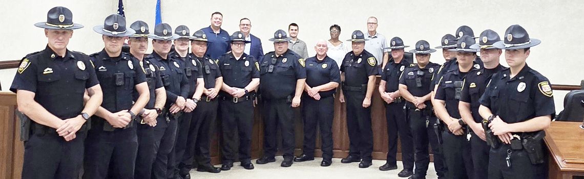 Atoka Honors Retiring Police Chief Gene Dodson Atoka Honors Retiring Police Chief Gene Dodson