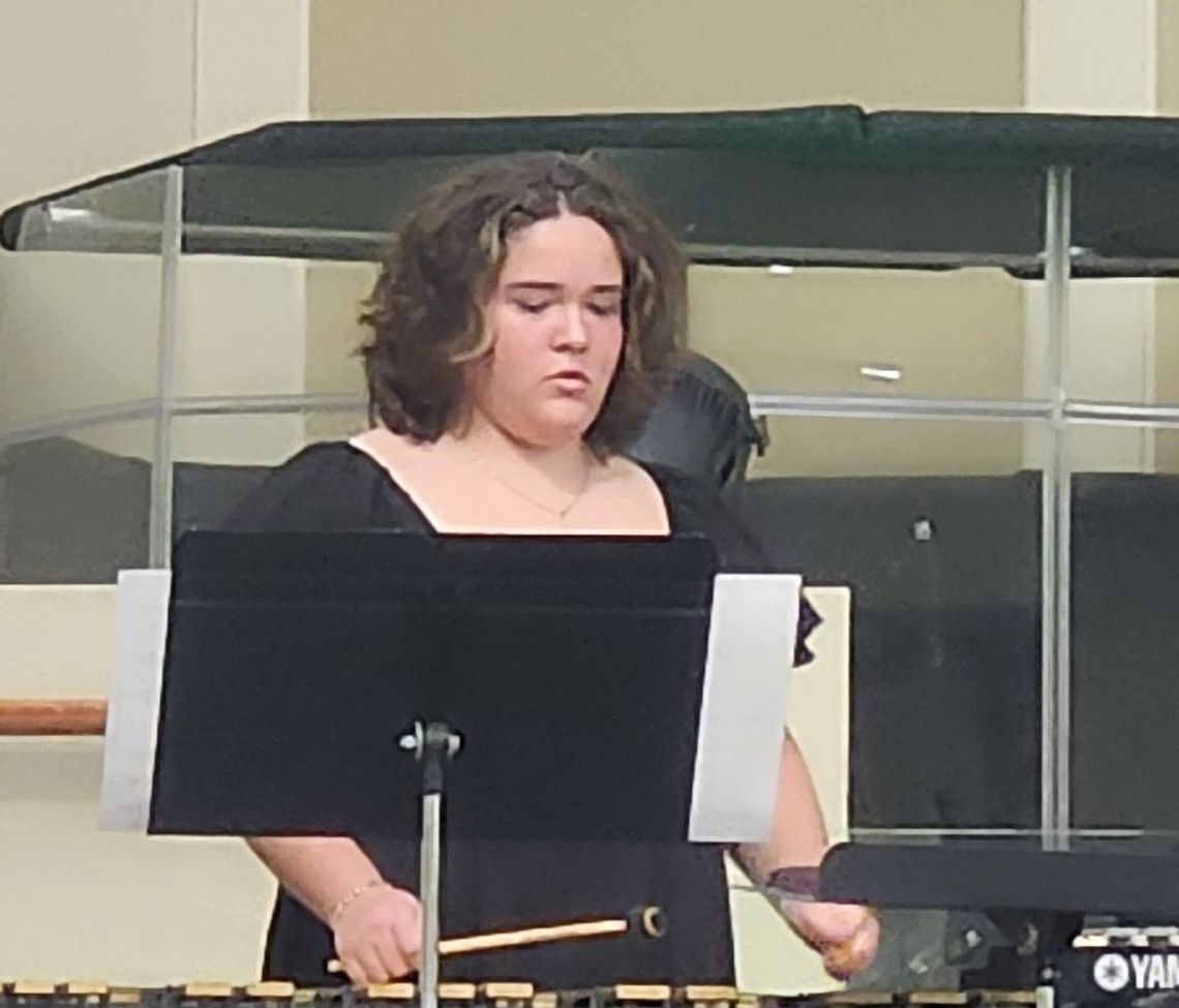 Atoka Junior Performs Solo at OBU Honor Band