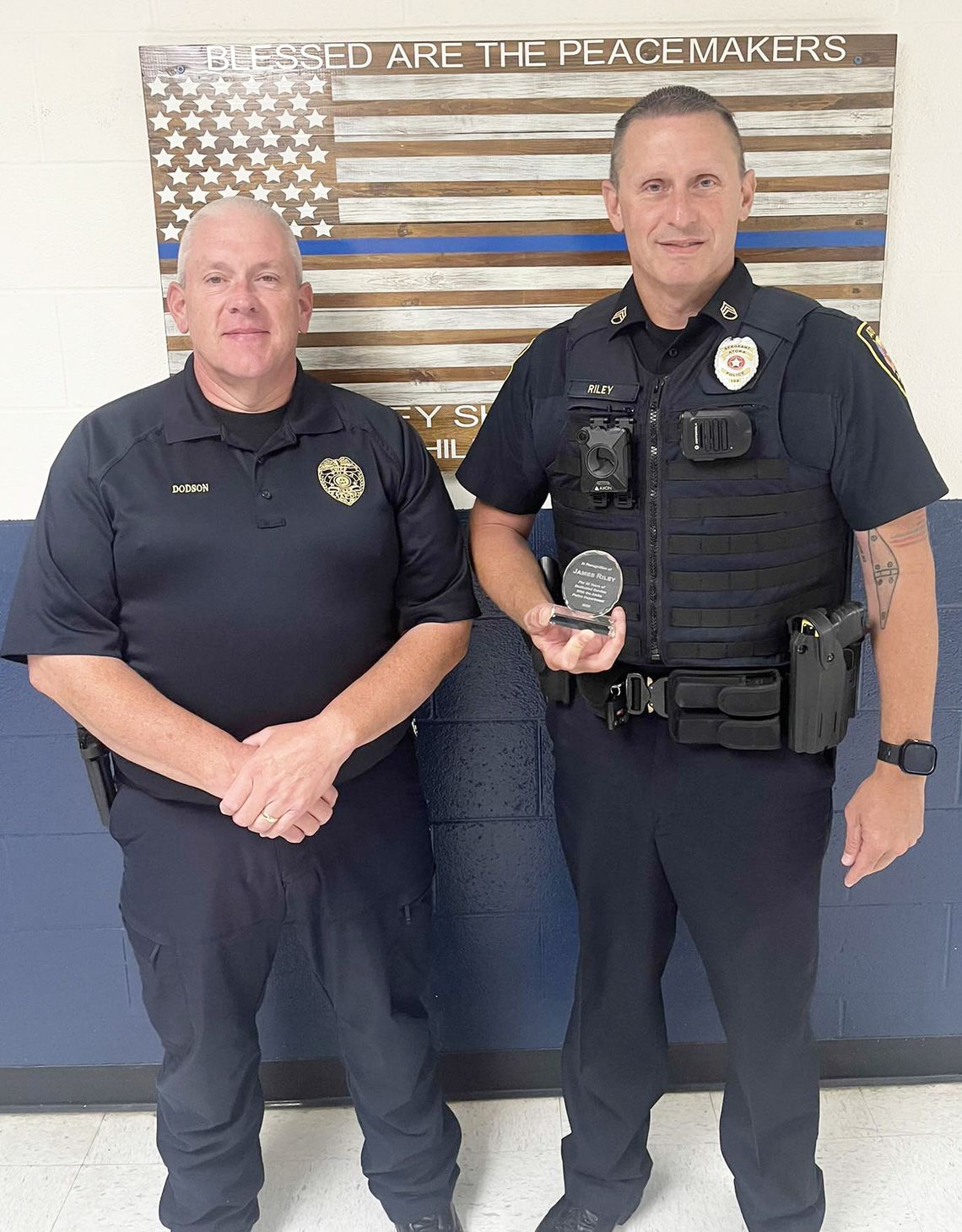 Atoka Police Sergeant James Riley