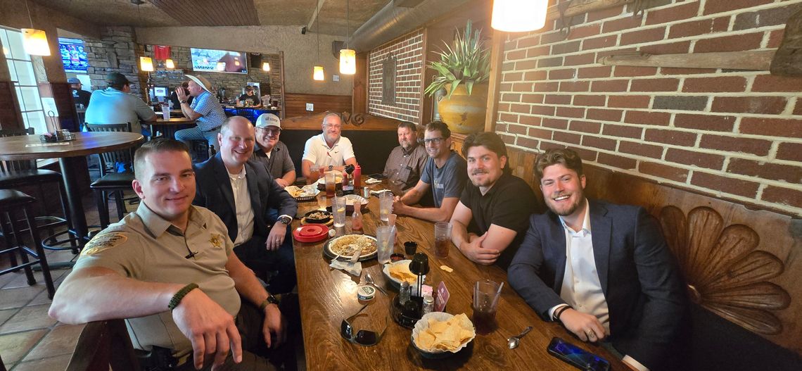 Echols stops in Atoka Echols stops in Atoka