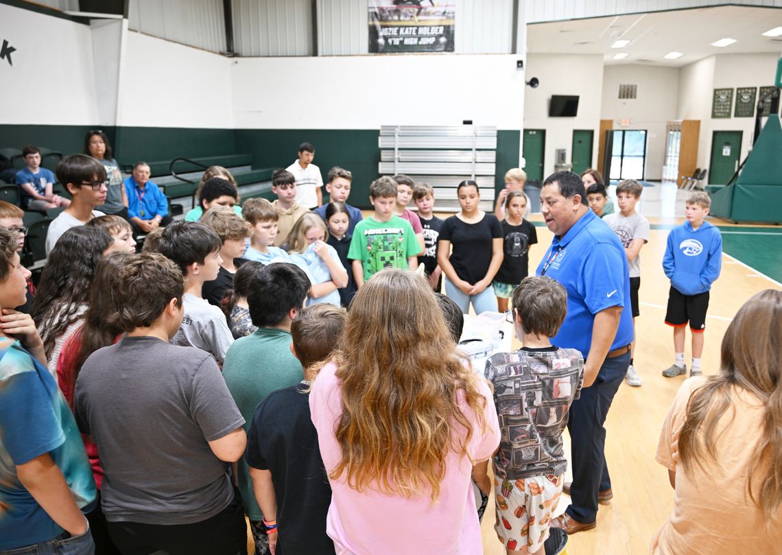 Lane Middle School Students Learn About the Risks of Vaping Lane Middle School Students Learn About the Risks of Vaping
