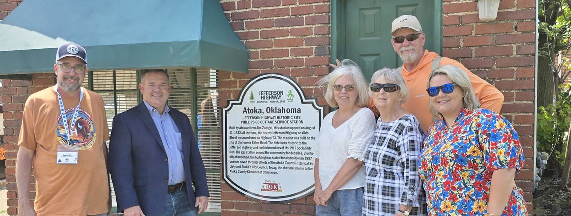 Local Stops on Jefferson HWY Tour Highlight Atoka County History