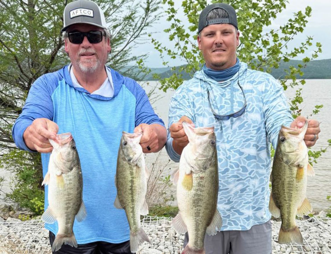 Lumpkin and Lance Take Top Honors at McGee Creek Bass Club Tournament on Sardis Lake