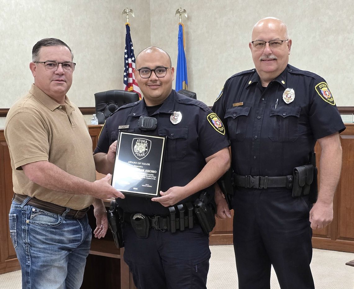 MPO Christian Shomo Honored for Bravery