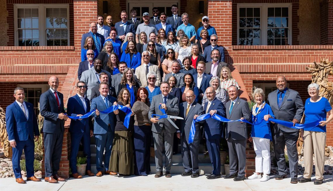 Murray State College Holds Ribbon Cutting; Grand Opening for 1919 Hotel