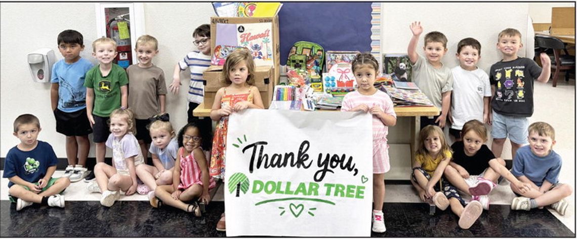 New school supplies donated