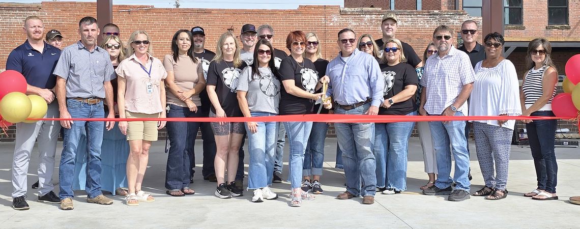 Ribbon cutting ceremony