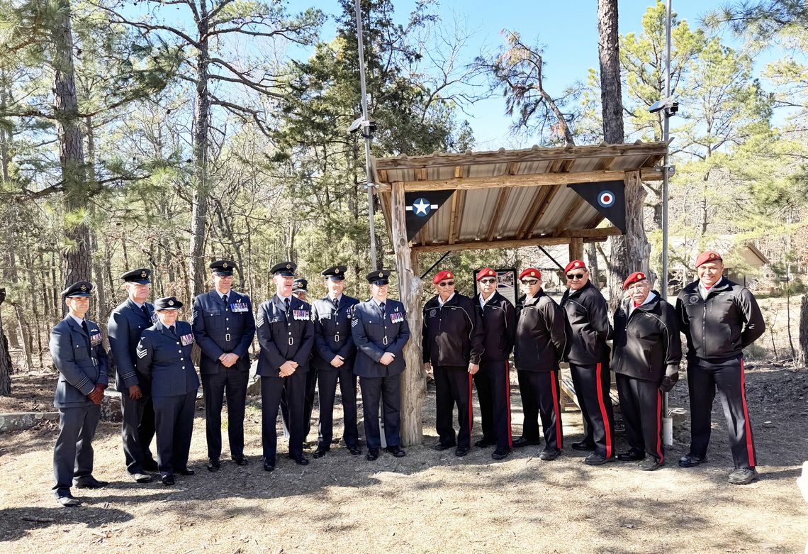 Royal Air Force Returns to Kiamichi Wilderness