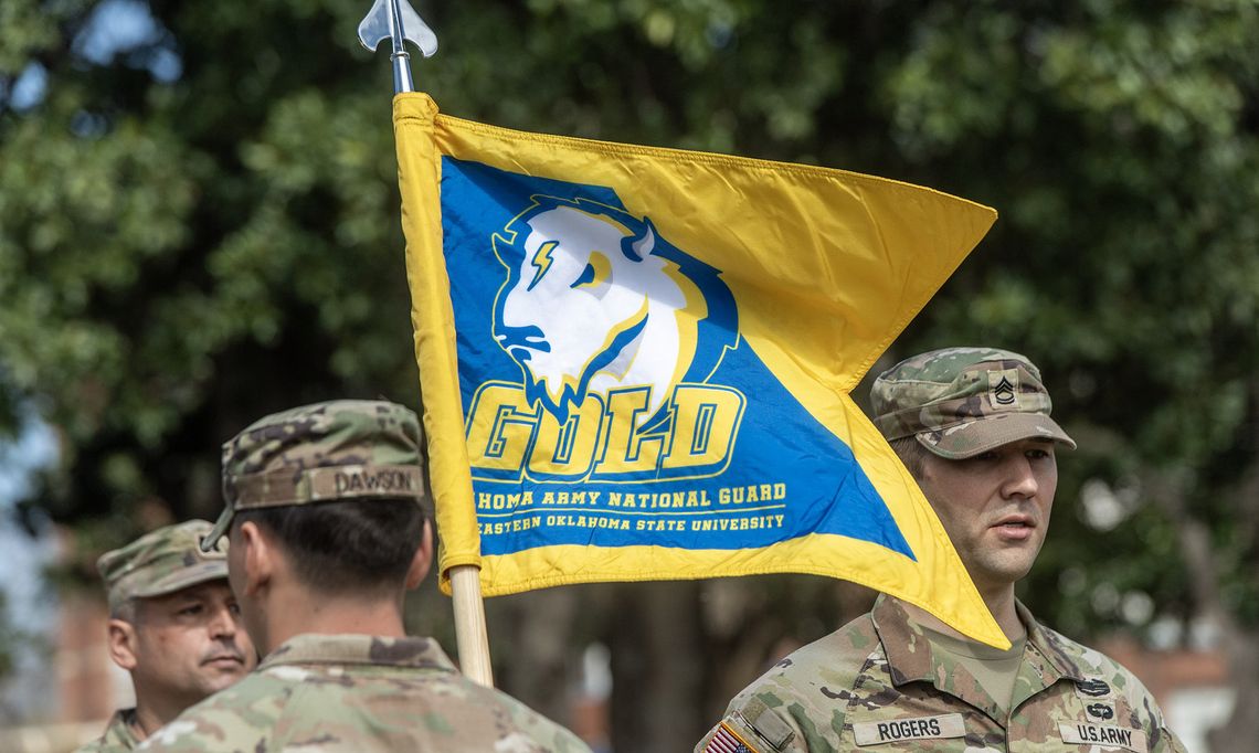 SE Guard Officer Leadership Development (GOLD) Program Launches with Uncasing of Guidon and Debut of Unit Patch