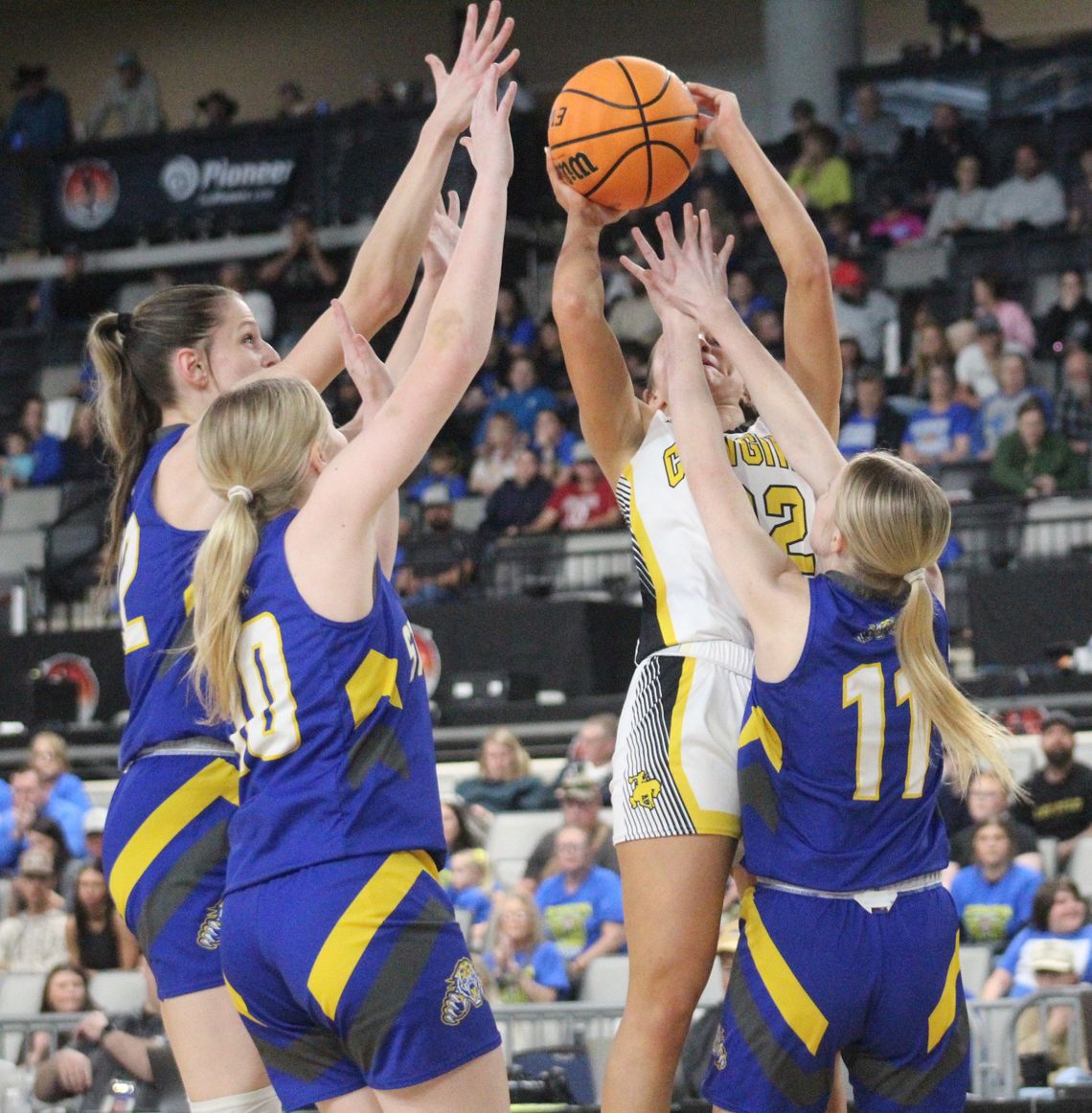 Stringtown defenders