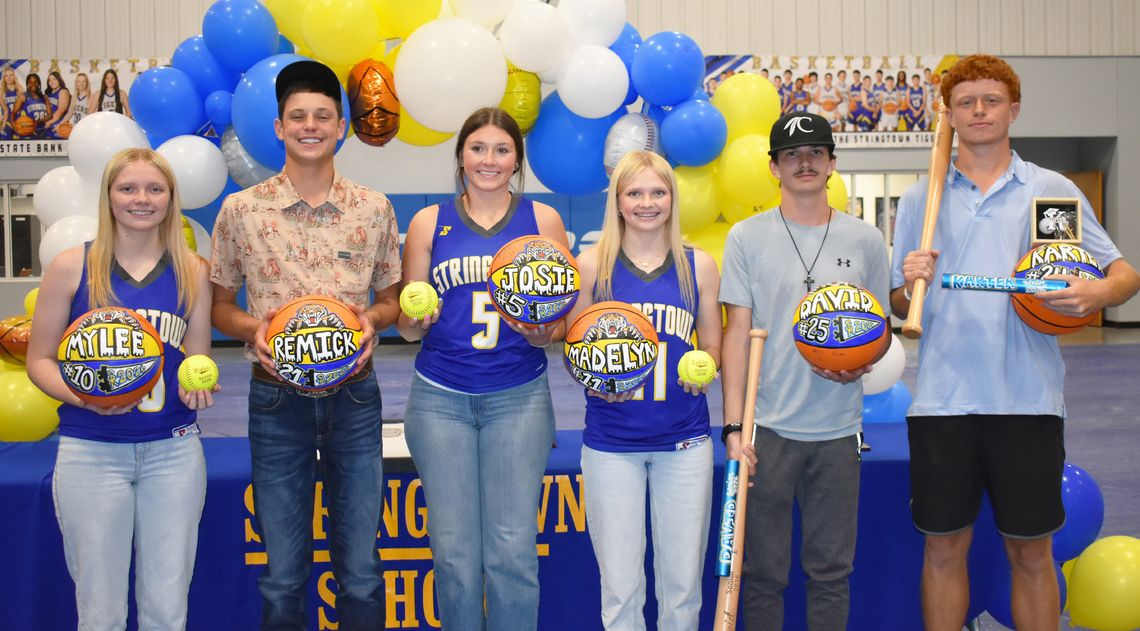 Stringtown student-athletes