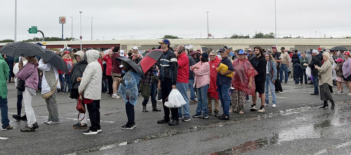 Trump supporters rally behind the president in Durant, though one calls his endorsed gubernatorial candidate a 'goofball'