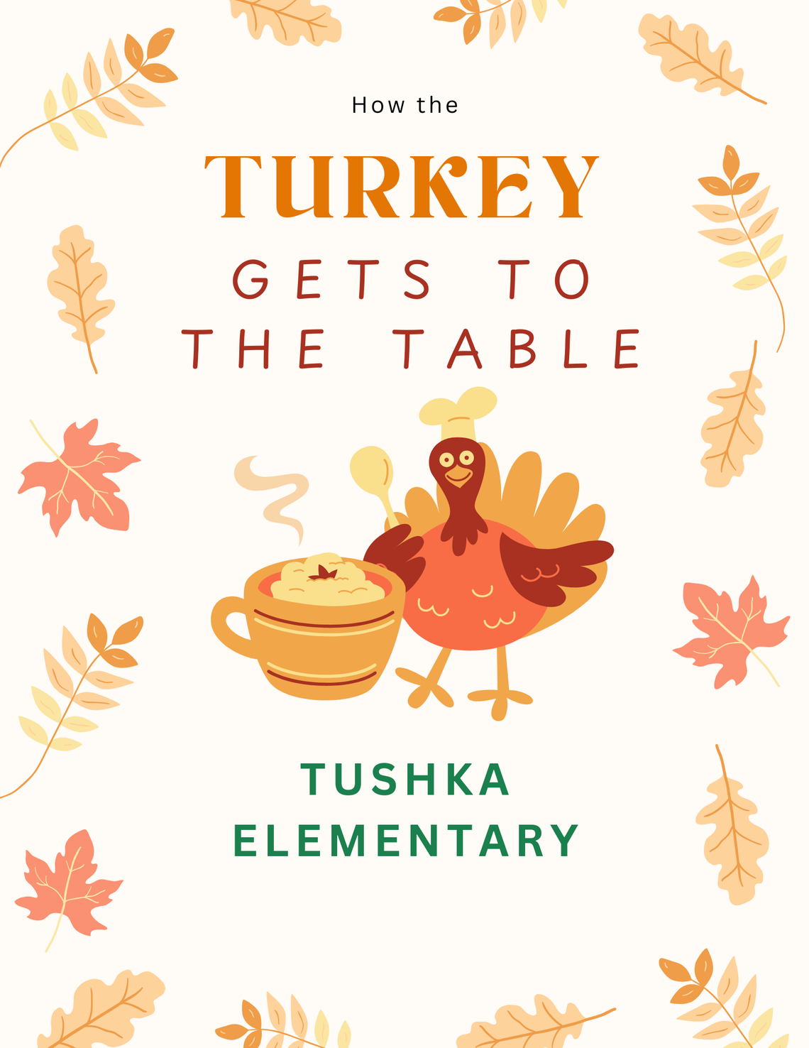 Tushka Elementary - How the Turkey Gets to the Table Tushka Elementary - How the Turkey Gets to the Table