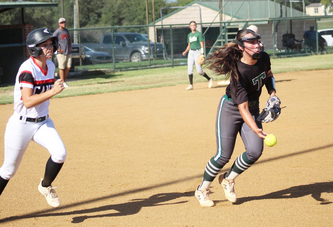 Tushka pitcher Brinlee Anderson