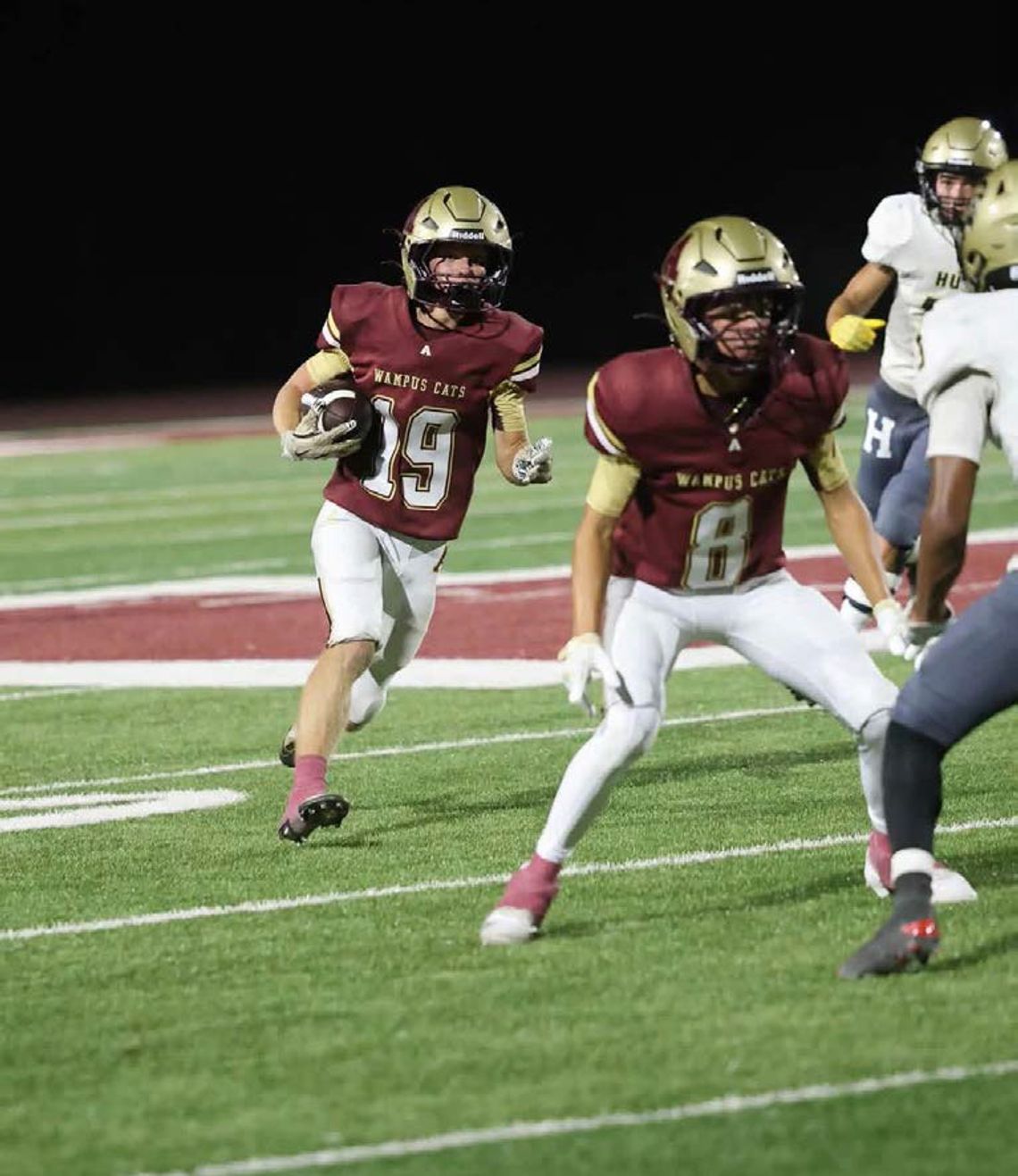 Wampus Cats Rally Falls Short In 27-22 Thriller Against Hugo Wampus Cats Rally Falls Short In 27-22 Thriller Against Hugo