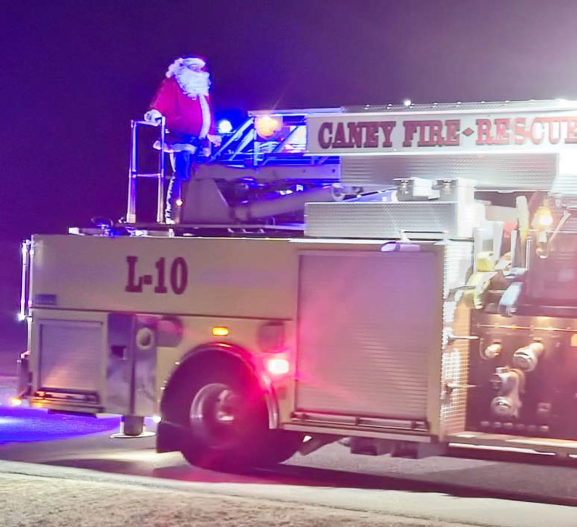 Warm Weather and Community Spirit Shine at Caney Christmas Parade Warm Weather and Community Spirit Shine at Caney Christmas Parade